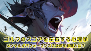 ゴルフのスコアを左右する心理学！メンタルがパフォーマンスに及ぼす影響とは？
