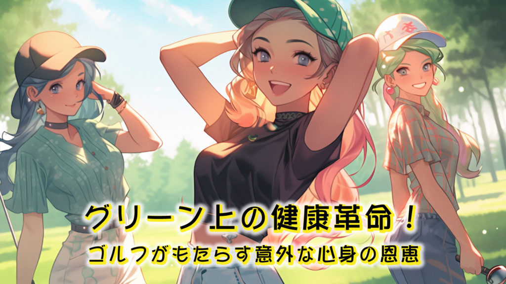 グリーン上の健康革命！ゴルフがもたらす意外な心身の恩恵