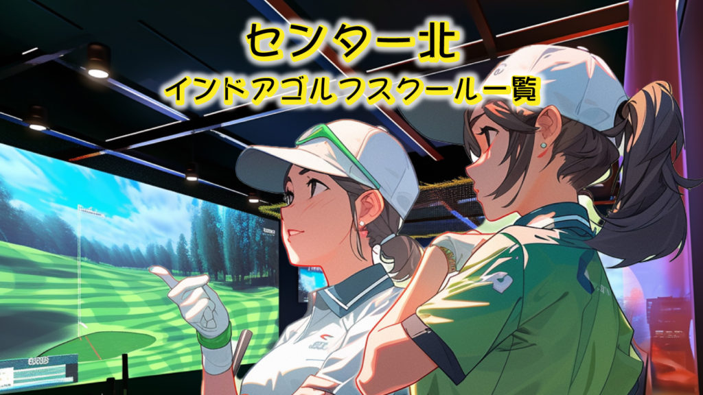 センター北のインドアゴルフスクールが見つかる！ゴルフレッスン場一覧情報