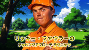 リッキー・ファウラーのチッピングアプローチ テクニック