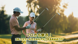 プロから学ぶ！ゴルフスクールでスキルアップするためのコツ